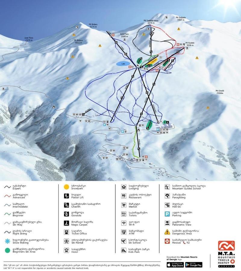 New Gudauri Redco Twins-Premium Mountain Apartment Close The Gondola Lift Extérieur photo
